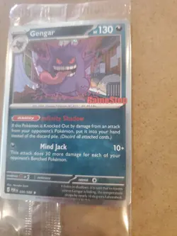 Pokemon GENGAR 050/088 GameStop Promo Stamped (SEALED) Ships Fast - Image 4