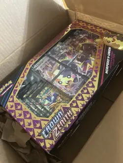 Pokemon TCG Crown Zenith Morpeko V-Union Playmat Premium Collection (set of 2) - Image 1