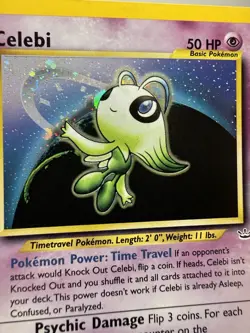 Pokemon Celebi 03/64 Neo Revelation Holo Rare 50 HP Basic English - Image 4