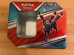 Empty Pokemon TCG Tin - Umbreon - V Heroes 2022 - Image 1