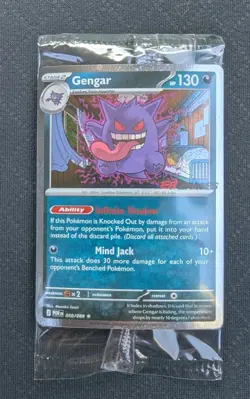 Pokemon TCG Gengar 050/088 EBGames Stamped Promo ENGLISH Sealed - Image 1
