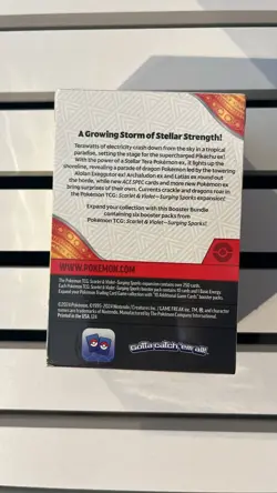 Pokemon TCG Scarlet & Violet Surging Sparks Booster Bundle 6 Packs, New Sealed - Image 4