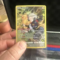 Pokemon TCG Lost Origin Pikachu TG05/TG30 Trainer Gallery Full Art Near Mint - Image 3