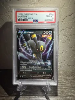 🔥Umbreon V 094/203🔥 Ultra Rare GEM MINT PSA 10. Pokemon TCG Evolving Skies - Image 1