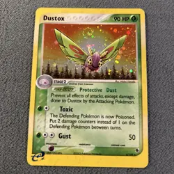 Pokemon TCG Dustox EX Ruby Sapphire 6/109 Holo Holo Rare 2003 Nintendo NM SWIRL - Image 1