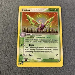 Pokemon TCG Dustox EX Ruby Sapphire 6/109 Holo Holo Rare 2003 Nintendo NM SWIRL - Image 2