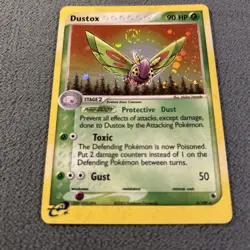 Pokemon TCG Dustox EX Ruby Sapphire 6/109 Holo Holo Rare 2003 Nintendo NM SWIRL - Image 3