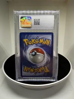 GRADED POKEMON CGC 8.5 VAPOREON Unlimited 1999 Jungle 12/64 HOLO - Image 2