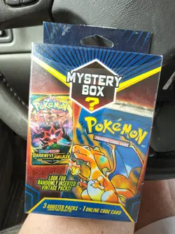 *Brand New* Walmart Pokemon Mystery BoxU 3 Packs With Possible Vintage! - Image 1