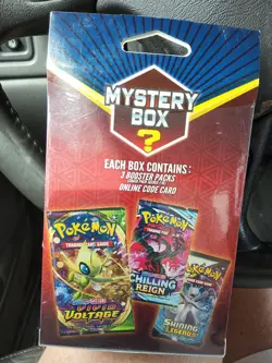 *Brand New* Walmart Pokemon Mystery BoxU 3 Packs With Possible Vintage! - Image 2