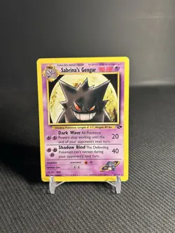 Pokemon TCG Sabrina's Gengar 29/132 Gym Challenge Non-Holo MP- - Image 1
