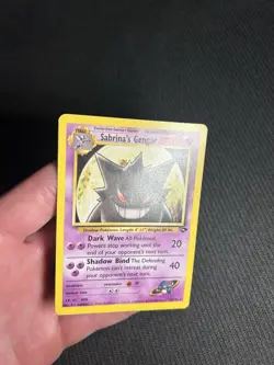 Pokemon TCG Sabrina's Gengar 29/132 Gym Challenge Non-Holo MP- - Image 5