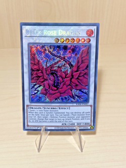 Yugioh / Black Rose Dragon / RA04-EN057 / Secret Rare / 1st Edition - Image 1