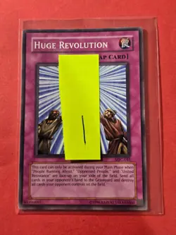 2003 Yu-Gi-Oh! Magician's Force Unlimited #MFC041 Huge Revolution, C, NF, cd1 - Image 3