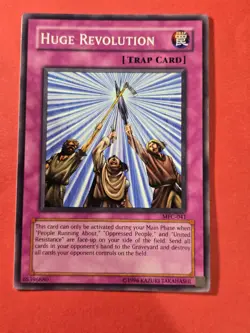 2003 Yu-Gi-Oh! Magician's Force Unlimited #MFC041 Huge Revolution, C, NF, cd4 - Image 1