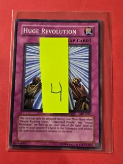 2003 Yu-Gi-Oh! Magician's Force Unlimited #MFC041 Huge Revolution, C, NF, cd4 - Image 3