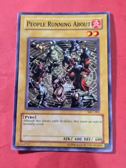 2003 Yu-Gi-Oh! Magician's Force Unlimited #MFC001 People Running About, C, cd4 - Image 1