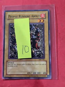 2003 Yu-Gi-Oh! Magician's Force Unlimited #MFC001 People Running About, C, cd10 - Image 3