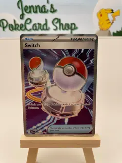 Switch Full Art (123/094) - Phantasmal Flames - Pokemon TCG - NM - Image 1