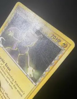 Mewtwo (Delta Species) 24/110 Holon Phantoms Regular *DAMAGED* Pokemon Card - Image 3