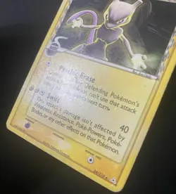 Mewtwo (Delta Species) 24/110 Holon Phantoms Regular *DAMAGED* Pokemon Card - Image 4