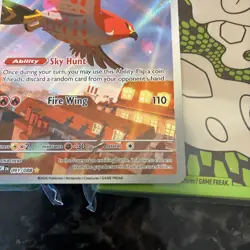 Pokemon Talonflame 091/088 91 English NM Perfect Order Mega Evolution IR - Image 4