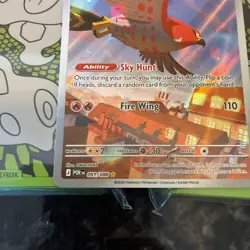 Pokemon Talonflame 091/088 91 English NM Perfect Order Mega Evolution IR - Image 5