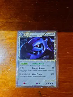 Pokemon Steelix Prime 87/95 Unleashed Ultra Rare Holo LP - Image 1