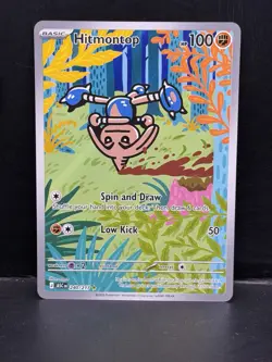 Pokemon Hitmontop Full Art Holo Fighting Card 240/217 2024 100 HP - Image 1