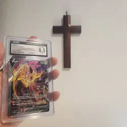 2021 Pokemon Jolteon V SWSH183 Error Card - Minor Miscut CGC 8.5 NM/Mint+ - Image 4