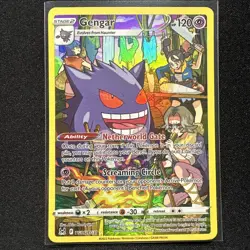 Pokemon TCG Pokemon Gengar TG06/TG30 Lost Origin Trainer Gallery Halogram - Image 1