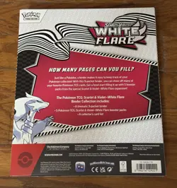 Pokemon TCG White Flare Binder Collection Box - Sealed - Image 2