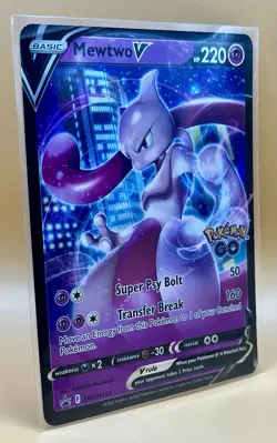 Mewtwo V SWSH223 – Promo (Black Star Holo) - NM - 2022 Pokemon TCG - Image 5