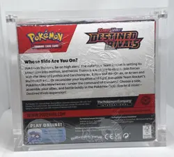 Pokemon TCG S&V DESTINED RIVALS Booster Box 36 packs sealed - ACRYLIC CASE - Image 3