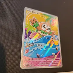 Pokemon First Partner Illustration Collection Series 1 Popplio, Litten, Rowlet - Image 3