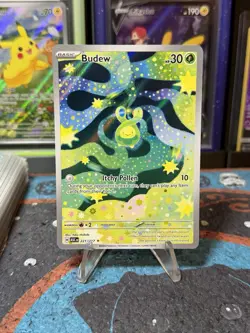 Pokemon Budew 221/217 Illustration Rare Full Art ME Ascended Heroes English NM - Image 1