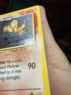 Pokemon Blaine's Moltres 11/132 Gym Heroes Holo Rare 90 HP Basic English - Image 5