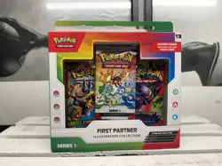 Pokemon TCG First Partner Illustration Collection Series 1 New Sealed - Image 1