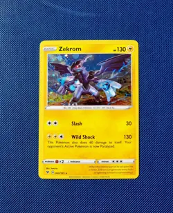 Pokemon TCG Zekrom Vivid Voltage 060/185 Holo Rare Mint Pack Fresh - Image 1