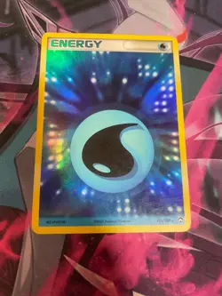 POKEMON - WATER ENERGY - POWER KEEPERS - HOLO - HP/DAMAGED - 105/108 - Image 1