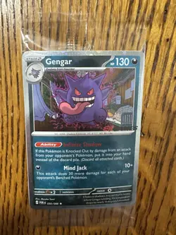 Pokemon TCG Gengar 050/088 EBGames Stamped Promo ENGLISH Sealed - Image 1