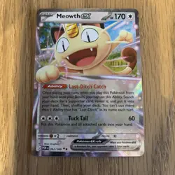Meowth Ex 062/088 - Double Rare - Mega Evolution: Perfect Order - Pokemon TCG - Image 1