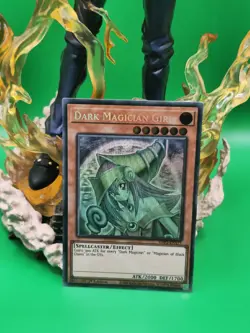 Yugioh Dark Magician Girl, Ghost Rare GFP2-EN177 1st Edition NM - Image 2