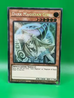 Yugioh Dark Magician Girl, Ghost Rare GFP2-EN177 1st Edition NM - Image 3