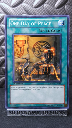| Yugioh One Day of Peace PHSW-EN060 1st Ed Common Photon Shockwave NM- 🔥 | - Image 1