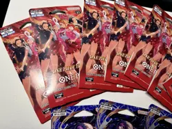 ONE PIECE LOT Heroines EB-03 x7 and Op-14 X3 Sleeved Booster Packs - Image 2