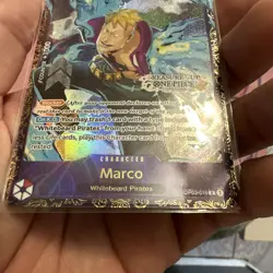 Marco OP02-018 One Piece Promos Treasure Cup - Top 64 - Image 3