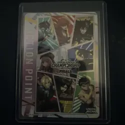 Union Arena Championship Action Point AP-04 Finals Promo Card - Image 1