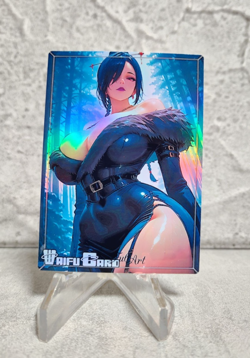 Lulu FFY Trading Card Waifu Goddess Story Anime Girl holo Karte Manga Full Art - Image 1