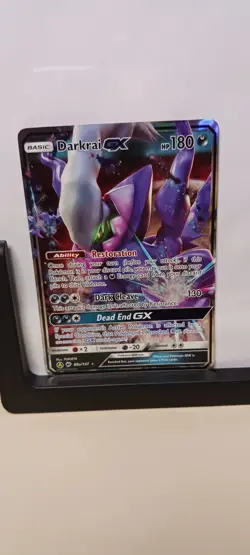 Pokemon Darkrai GX TCG Full Art Card 88a/147 Burning Shadows NM Condition - Image 1